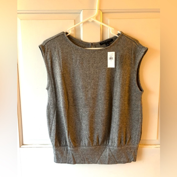 Banana Republic Factory Tops - Banana Republic Shimmery Grey Top NWT